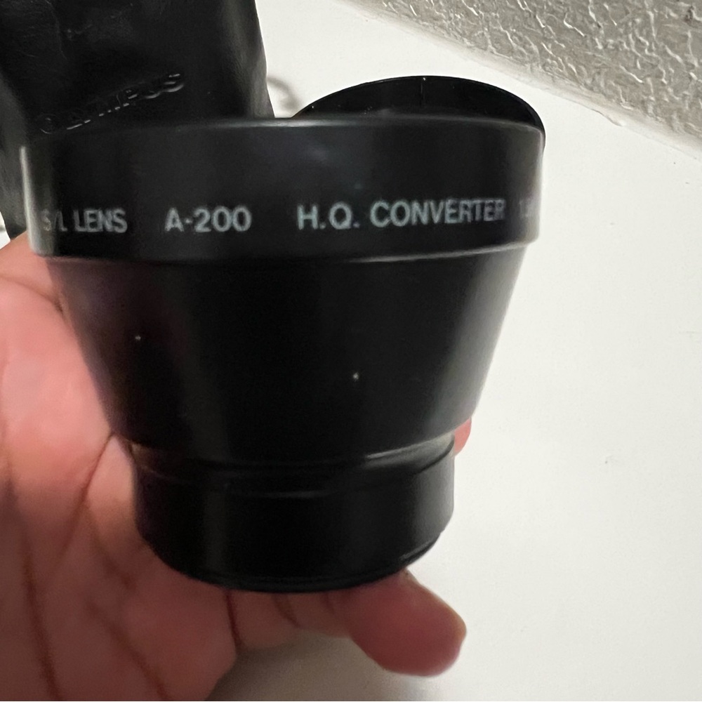 Olympus A-200 H.Q. Converter Lens - Black